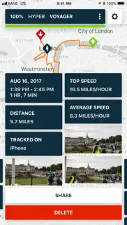 ride - track your esk8 rides iPhone Captures Décran 2