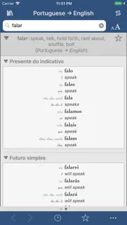 ultralingua portuguese-english iphone resimleri 2