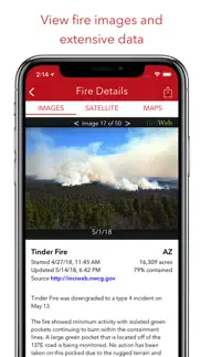 fire finder - wildfire info iphone bildschirmfoto 2