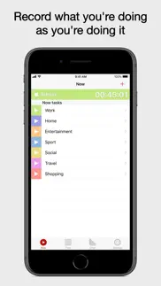 now then time tracking pro iphone images 3