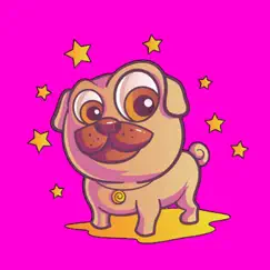pug lovers stickers logo, reviews