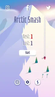 arctic smash - endless slopes iphone capturas de pantalla 1
