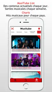 music player for youtube pro iPhone Captures Décran 3