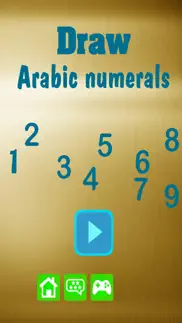 draw arabic numerals iphone images 1