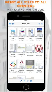 printcentral pro for iphone iPhone Captures Décran 1