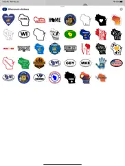 wisconsin emoji - usa stickers ipad images 1