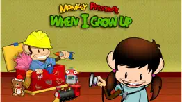 monkey preschool:when i growup iphone images 1