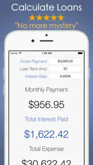 car payment calculator mobile iphone images 3