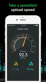 speed test, network analyzer iPhone Captures Décran 3