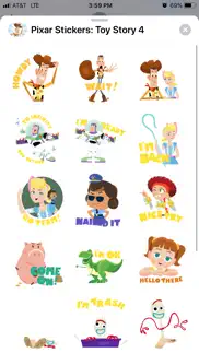 pixar stickers: toy story 4 iphone images 1