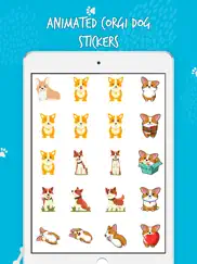 cute corgi animated emojis ipad images 2
