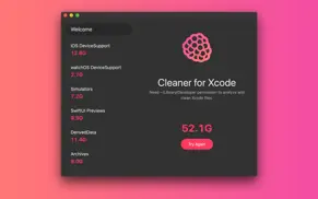 cleaner for xcode iPhone Captures Décran 1