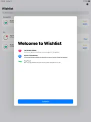 apps wishlist ipad capturas de pantalla 1