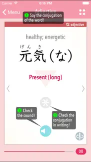 genki conjugation cards iphone images 1