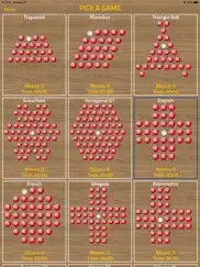marble solitaire - peg puzzles iPad Captures Décran 1