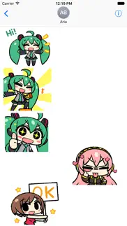 animated miku gang sticker iphone images 1