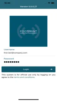 footprint workflow management iphone images 1