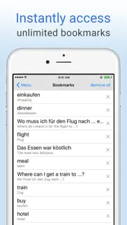 english-german dictionary. iphone images 4