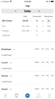 resist - keto low carb diet iPhone Captures Décran 3