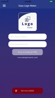 easy logo maker - designmantic iphone images 1