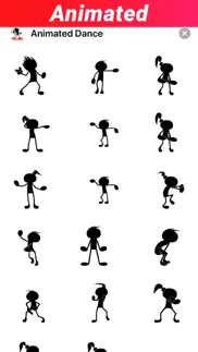 animated dancing stickers pack iphone images 1
