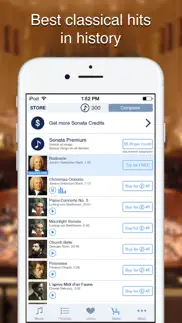 sonata - classical music radio iPhone Captures Décran 3