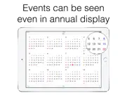 seamless calendar iPad Captures Décran 2