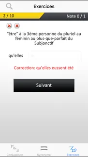 conjugacion verbos en frances iphone capturas de pantalla 4
