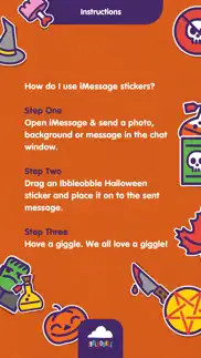 ibbleobble halloween stickers iphone images 4