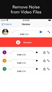 denoise audio - remove noise iphone bildschirmfoto 2