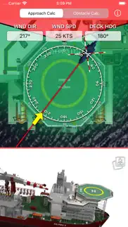 offshore safe approach calc iPhone Captures Décran 3