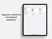 tableplus - database client ipad capturas de pantalla 1