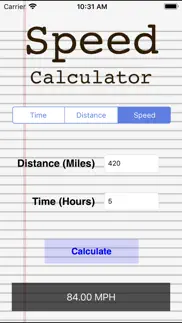 distance speed time calculator iphone resimleri 3