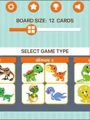 dinosaur memory games for kids ipad images 3