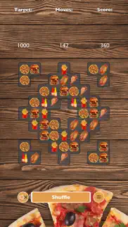 pizza burger match 3 iphone images 2