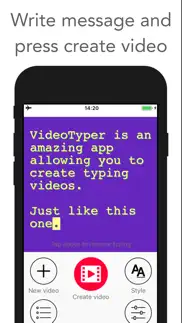 videotyper - typing video iphone images 4