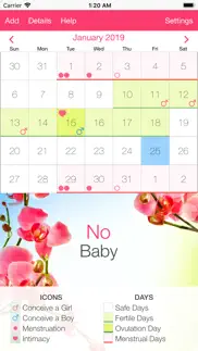 fertility and period tracker iphone images 3