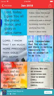 short daily prayers - bible iphone images 1