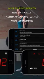 velites workout interval timer iphone capturas de pantalla 3