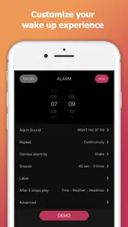 alarm clock app: myalarm clock iphone images 4