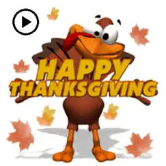 animated thanksgiving day gif logo, reviews