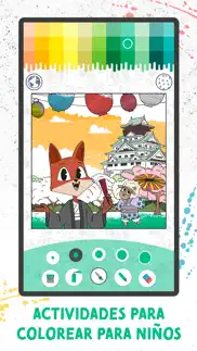 colorea con zorro y oveja iphone capturas de pantalla 1