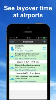 flight tracker pro suivre vol iPhone Captures Décran 4