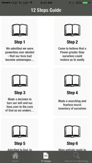aa 12 steps guide iphone images 2