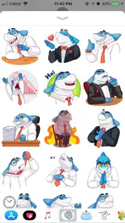 shark boss emoji stickers iphone images 1