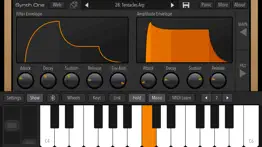 audiokit synth one synthesizer iPhone Captures Décran 3