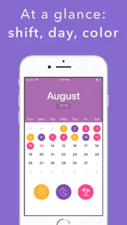 shift planning - work calendar iphone images 3