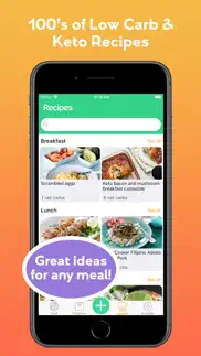 icarb: keto diet tracker iphone images 2