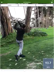Golf Swing Speed Analyzer ipad bilder 0