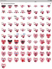heartprint emoji stickers ipad resimleri 3
